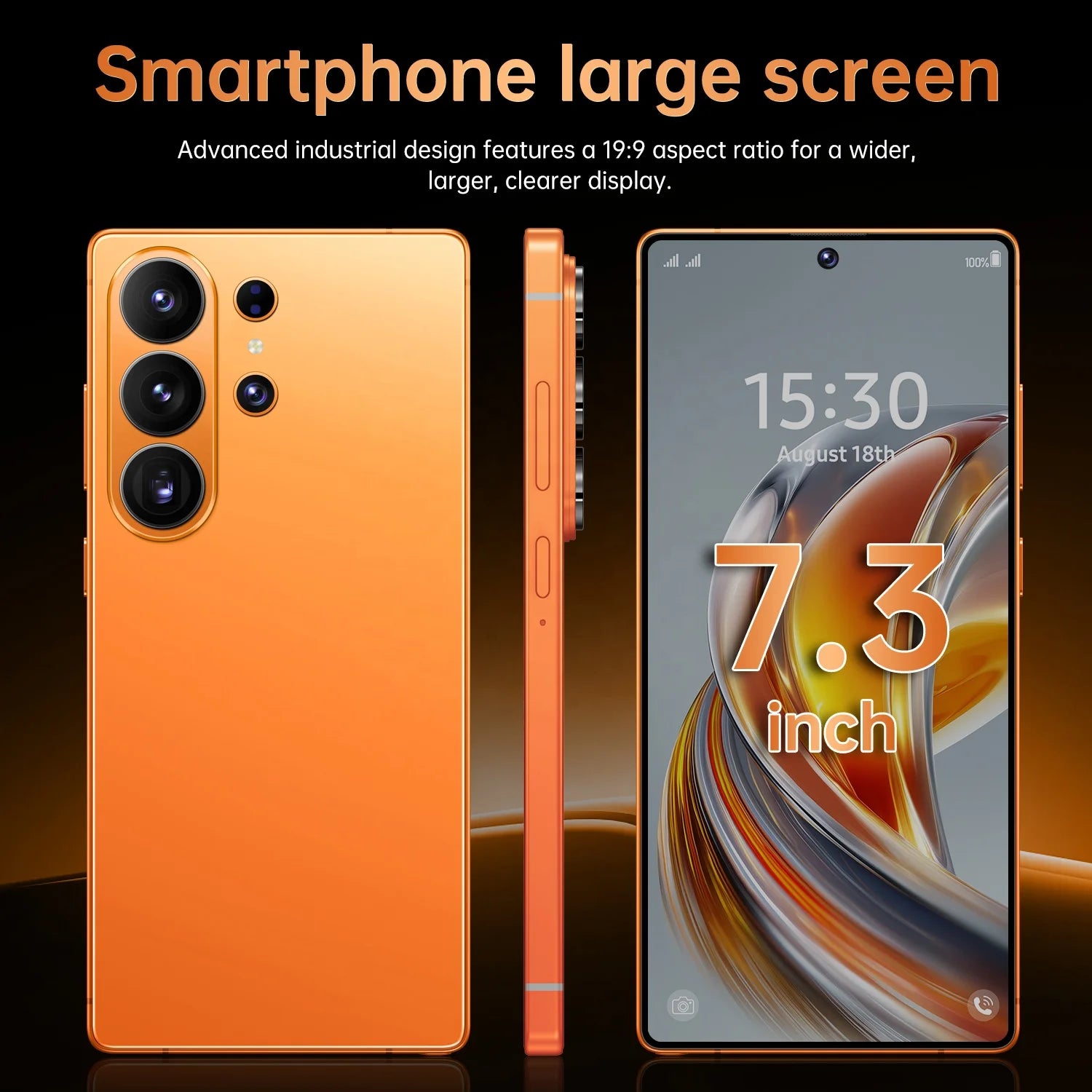 S26 Ultra 5G smartphone with 108MP camera and 2TB storage in sleek design for global use and fast charging