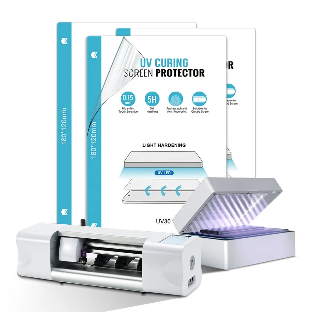 Hot Product Ultra Transparent 2.5D Hydrogel UV Curing Screen Protector Anti-Explosion Mobile Phone Screen Film Tidesmit