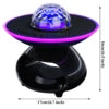 Smart Wireless Phone Charging Desk Lamp USB Rechargeable RGB Projectors Night Light Music Speaker Bedroom Bedside Led Table Lamp 8 Black Black Tidesmit
