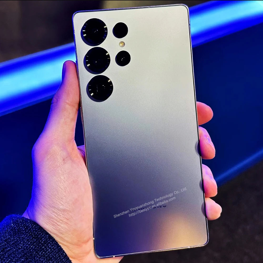 2025 Online Retailer Hot Selling S25 Ultra 5G Smartphone 6.9 Inch Original 12GB+512GB Telephone With S-Pen Android Mobile Phones Tidesmit