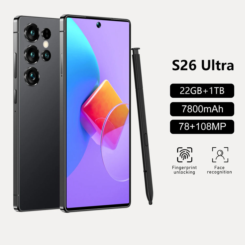 Tidesmit Android 15 5G Smartphone | 1TB Storage & 22GB RAM | 7.3 Inch Tidesmit