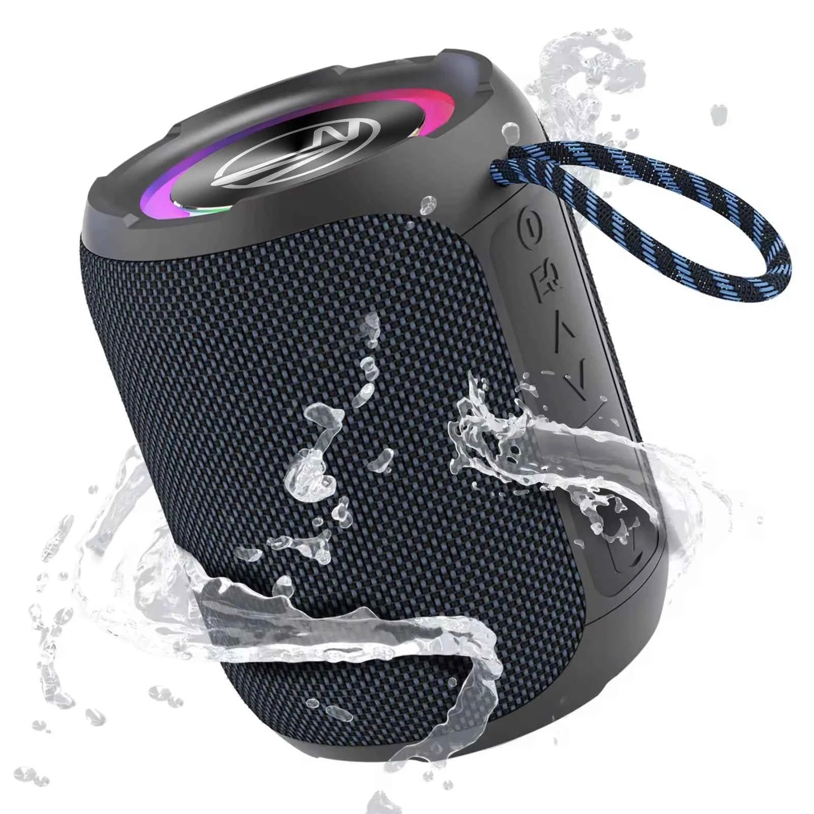 New Design 360 Surround Sound IPX7 Waterproof Portable Bluetooth Bocina Wireless Speaker for Outdoor My Store