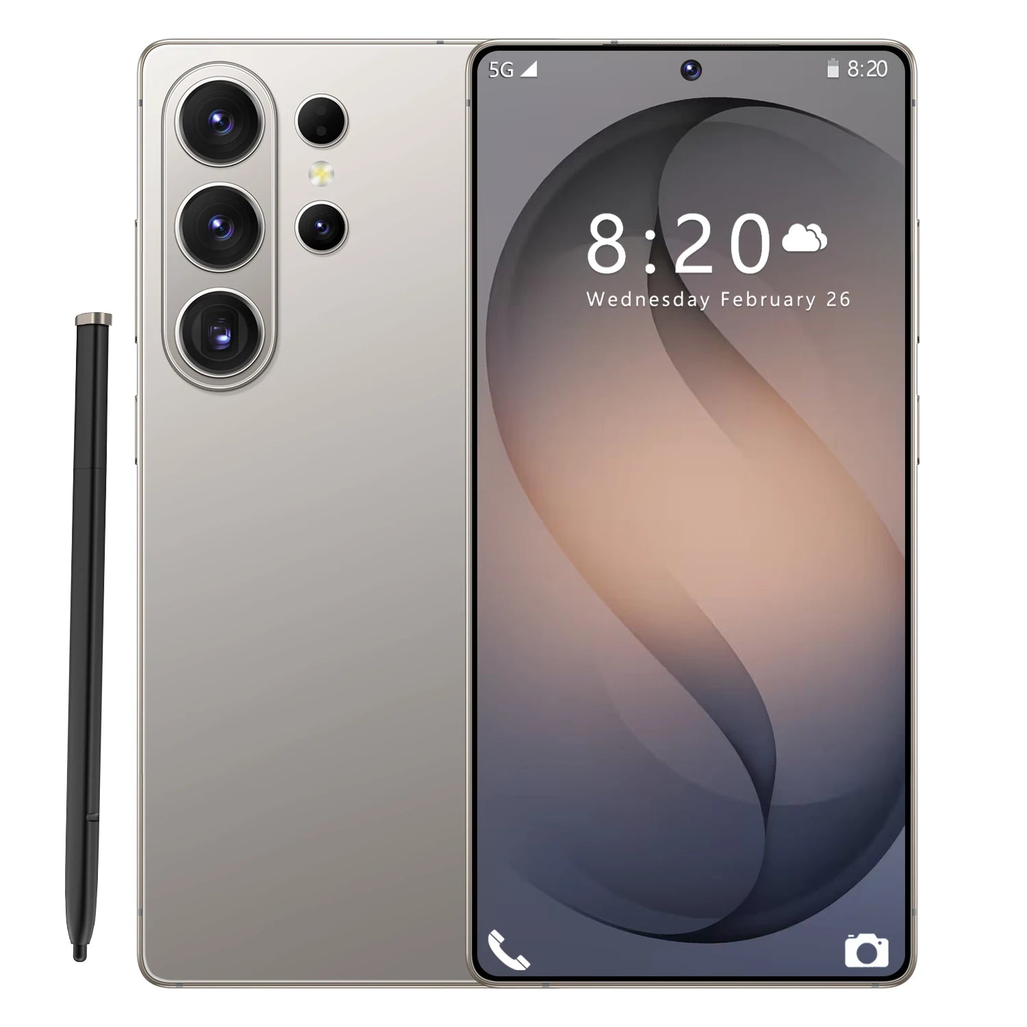 Original S26 Ultra 5G smartphone with 16GB RAM 1TB storage, Android 15, and HD beauty camera, gallery view 7