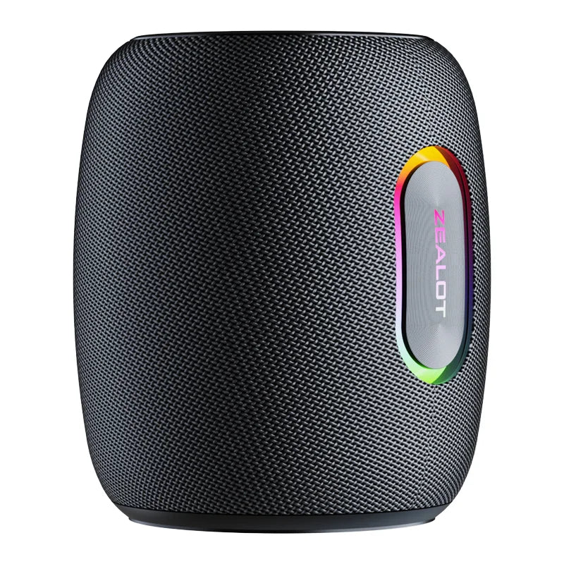 Portable BT Speaker Mini Outdoor Subwoofer with TWS/AUX Braided Music Center with Colorful Light for Parties Mobile Phones My Store