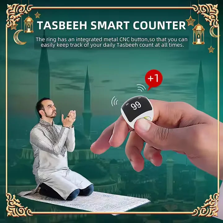 Trending Products Smart Ring Islam Electronic Zikr Ring Muslim Ramadan Decorations Gifts Tidesmit