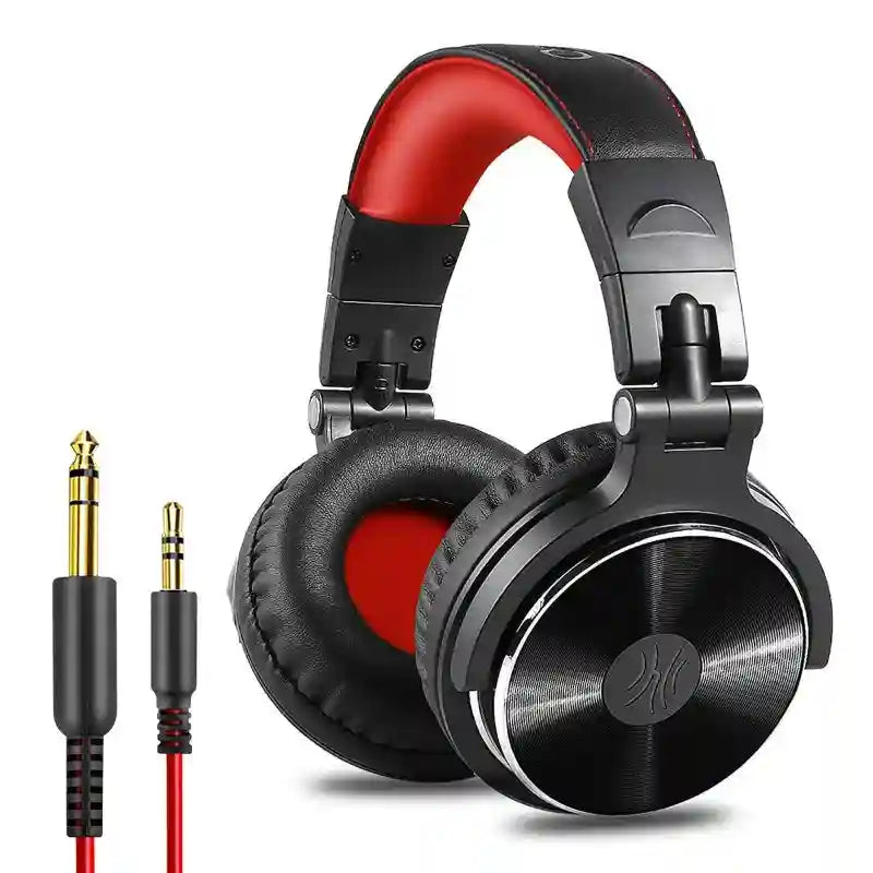 Wired Studio Monitor Headphones: Over-Ear Audio with Low Latency Tidesmit