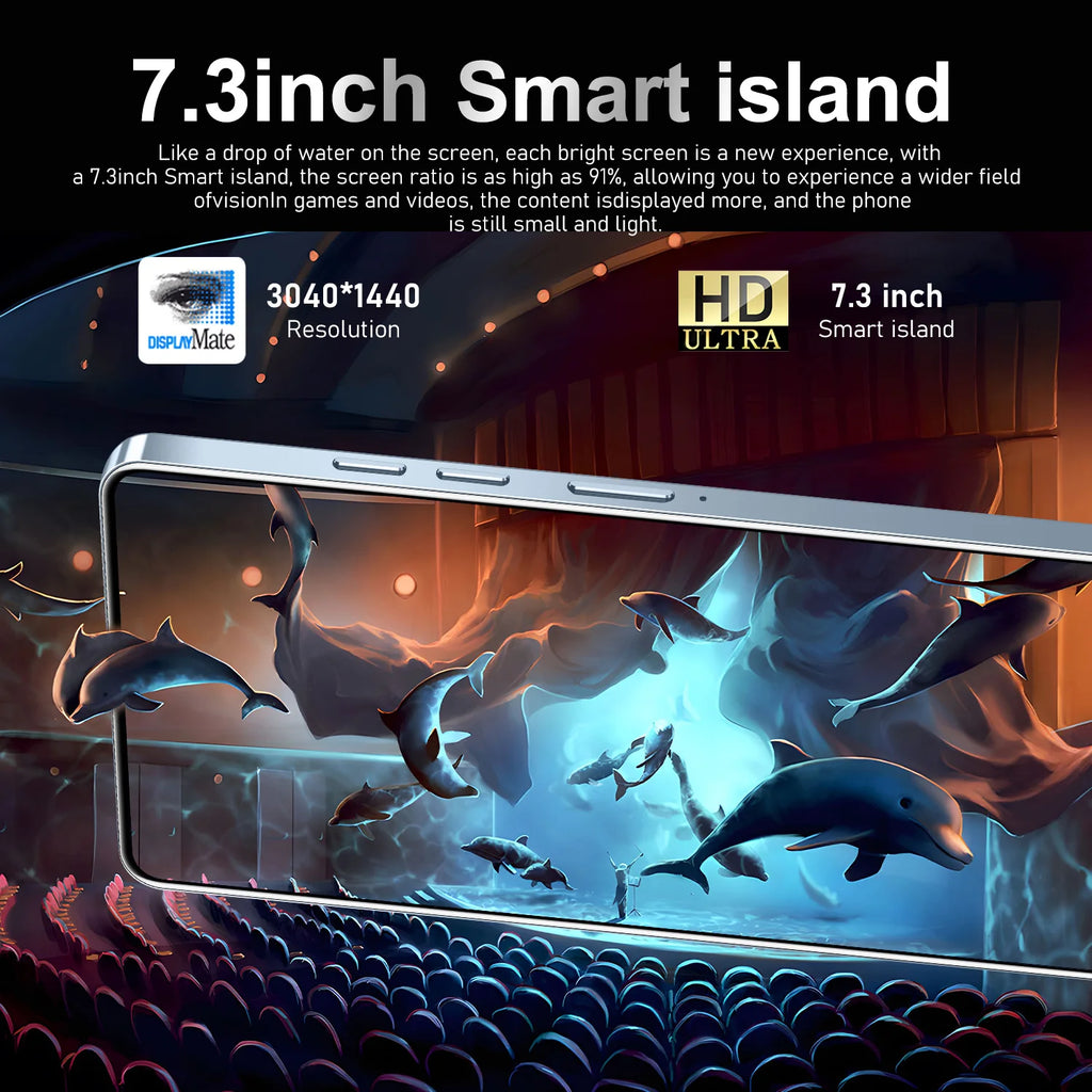 GT10 Pro Android Smart 5G Phone with 16GB RAM & 1TB Storage HighDef Screen Tidesmit