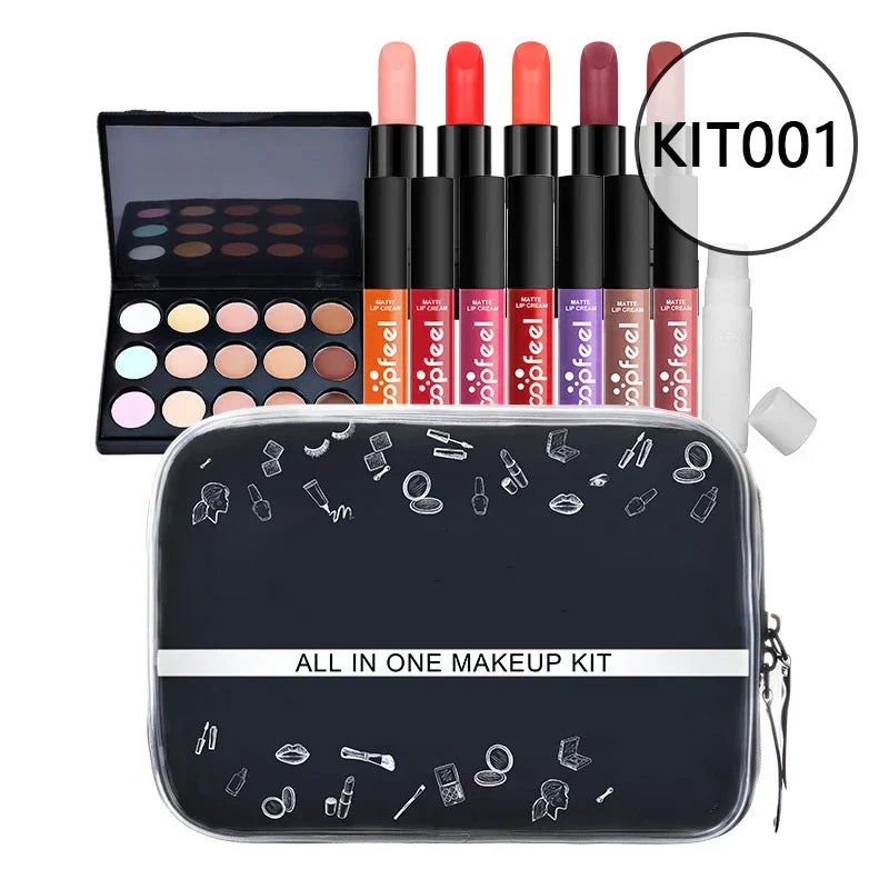 HOT 20 Styles New Fashion Eye Shadow POPFEEL Birthday Gift Makeup Gift Set ALL in ONE Full Professional Makeup Kit for Girl ALIBABA KIT001 Tidesmit