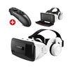 2024 G06EB Original VR 3D Glasses Wireless Rocker Cardboard Headset Helmet for IOS Android AR Hardware for Virtual Reality White g06e Tidesmit