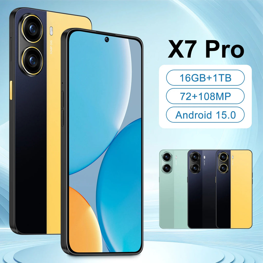 Close-up of Tidesmit Mobile Phone X7 Pro 5G showing durable chassis, precise port alignment, and sleek button design.