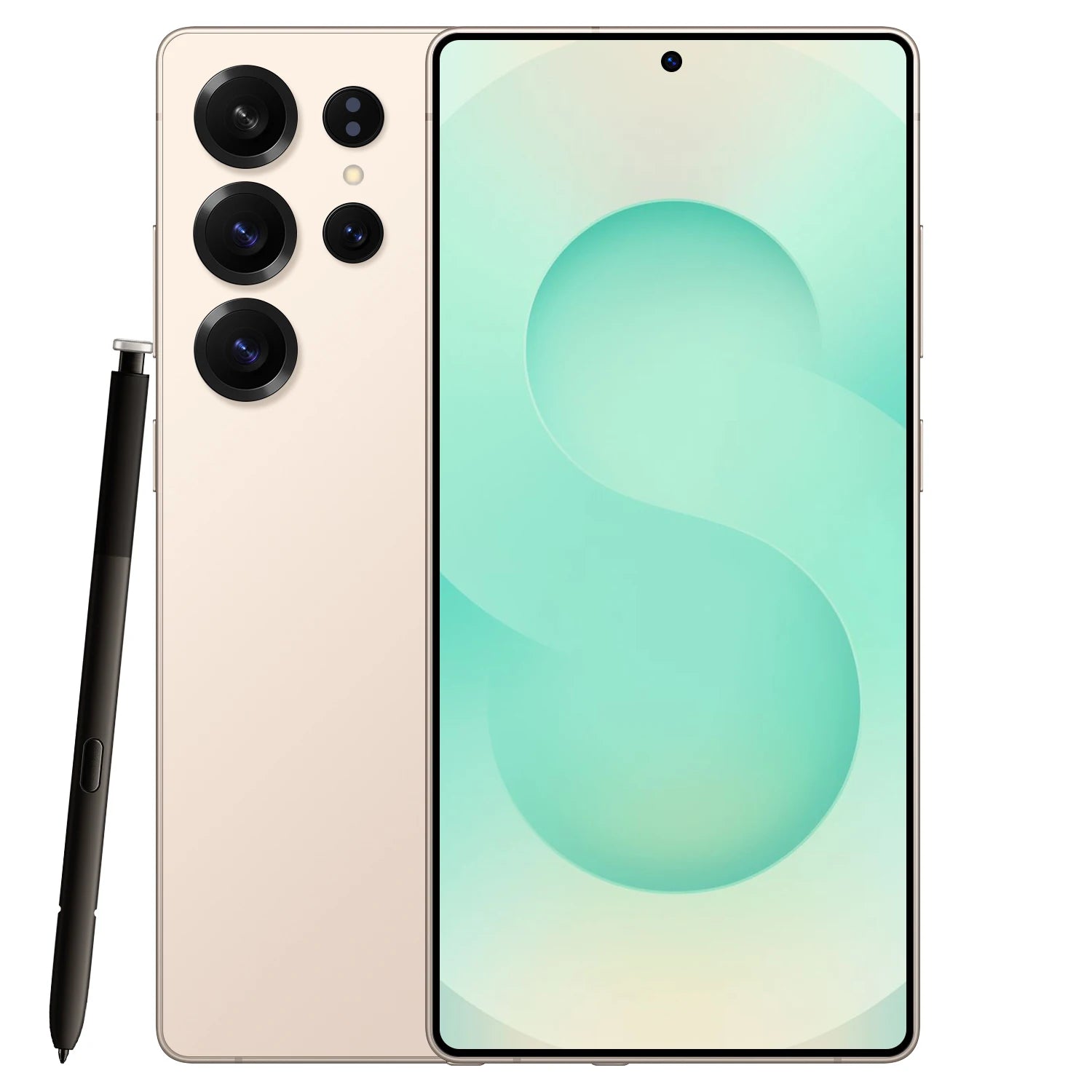 5G Smartphone S25 Ultra 7" AMOLED 16GB RAM 1TB Storage Unlocked Gold 16g 1TB Tidesmit