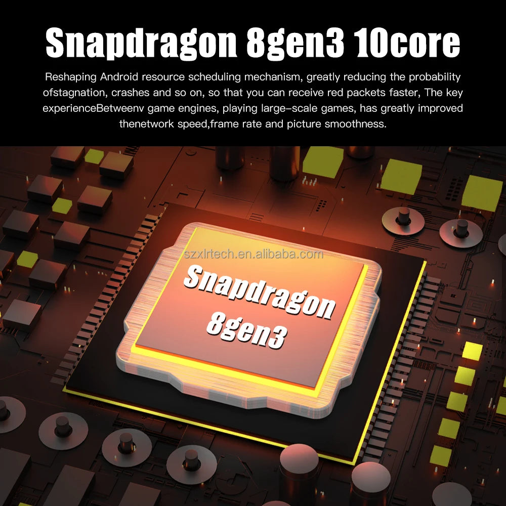 5G Smartphone 16GB RAM 1TB Storage - AMOLED Display & Dual SIM Tidesmit