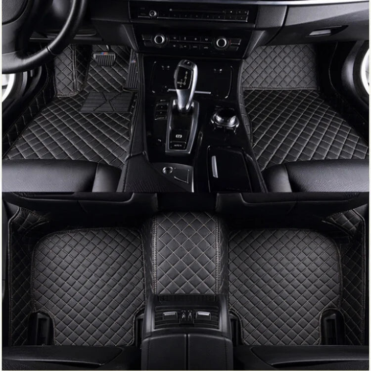 High Quality -Specific Harrier GT86 Coaster Floor Mats 2025 New Custom Full Set 5MM Leather Anti-Slip Waterproof