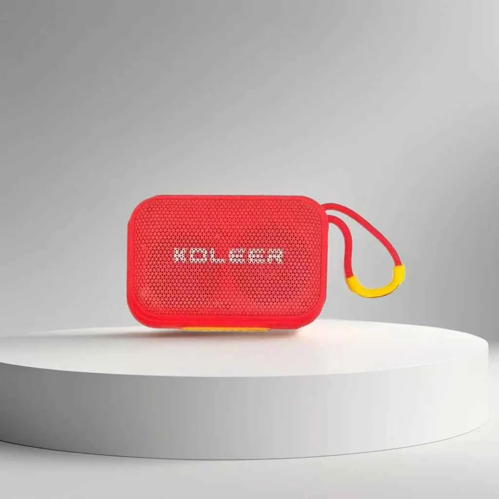 Koleer H73 Outdoor Wireless for Bluetooth Speaker with RGB LED Lighting and New Bass Subwoofer Portable Mini Audio System My Store