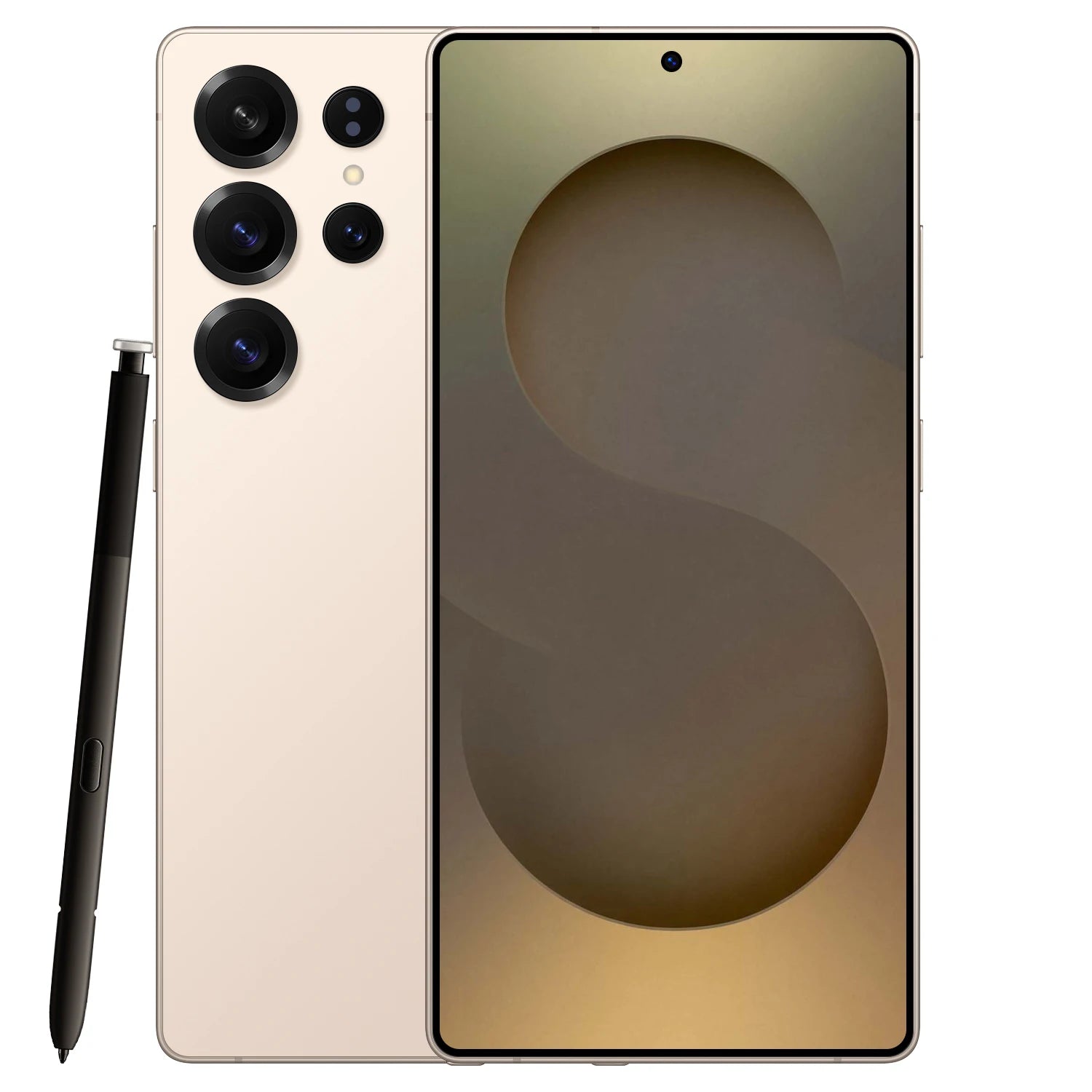 S25 Ultra 5G Smartphone 1TB 16GB RAM 6.9 Inch AMOLED Display Gold 16g 1TB Tidesmit