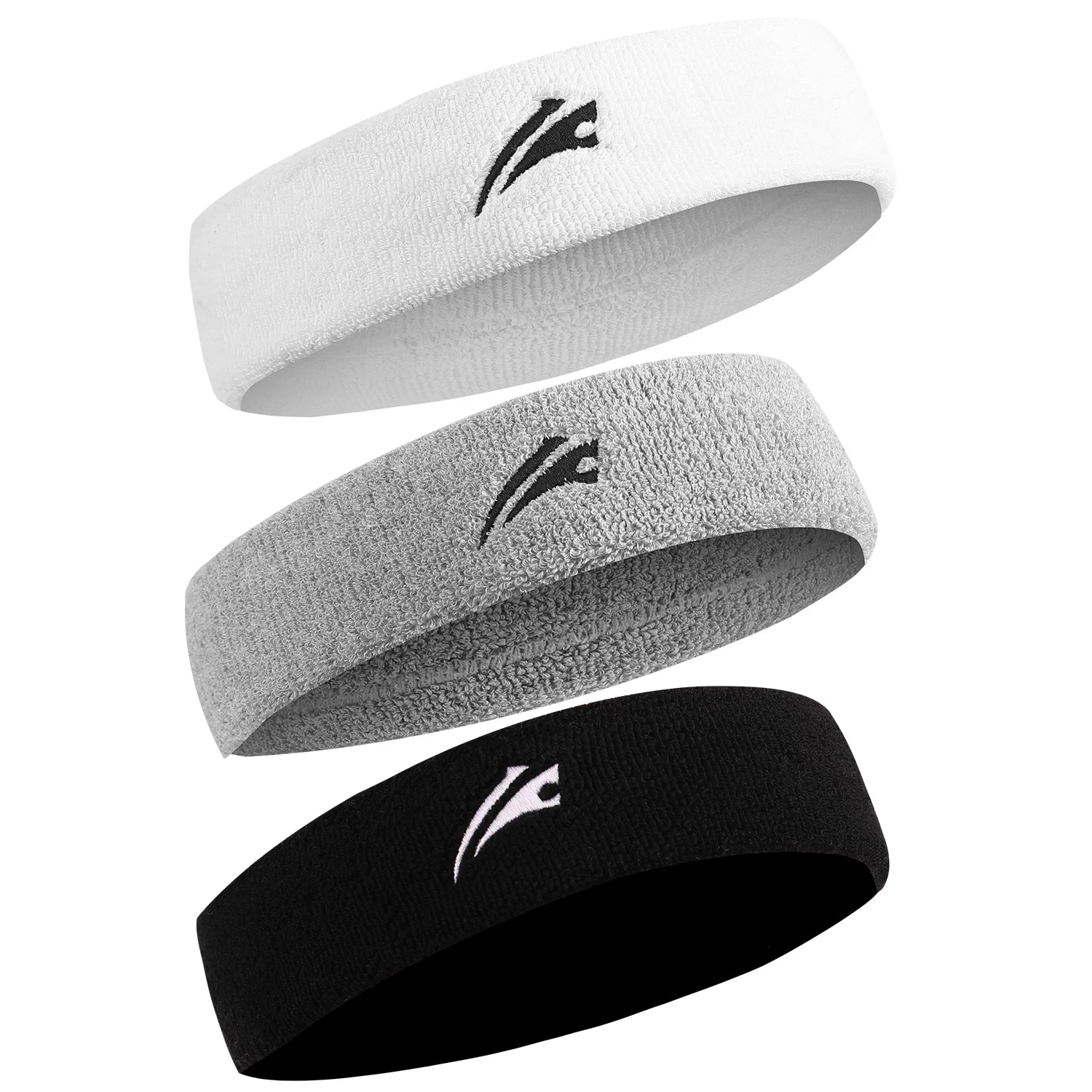High Elastic Cotton Sports Headband Antiperspirant Sweat Guide for Fitness Basketball Yoga Running Gym-Sports Accessories Tidesmit