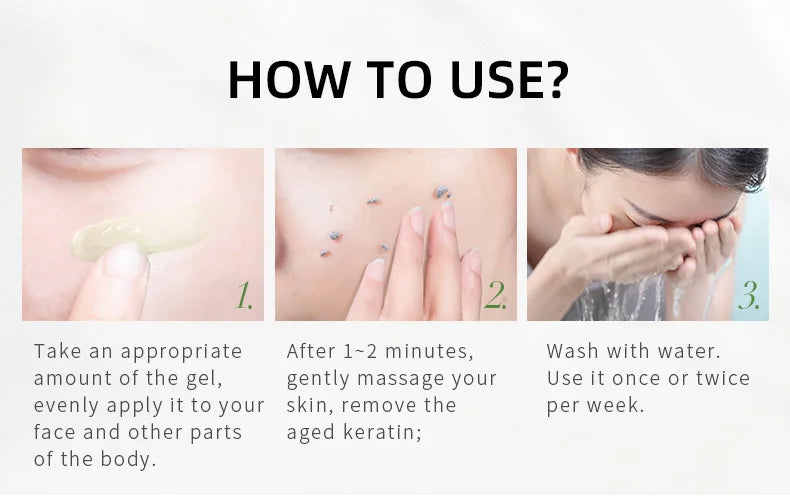 Matcha Exfoliating Face Scrub – Deep Pore Cleansing Gel 60g Scrubs Treatments Tidesmit