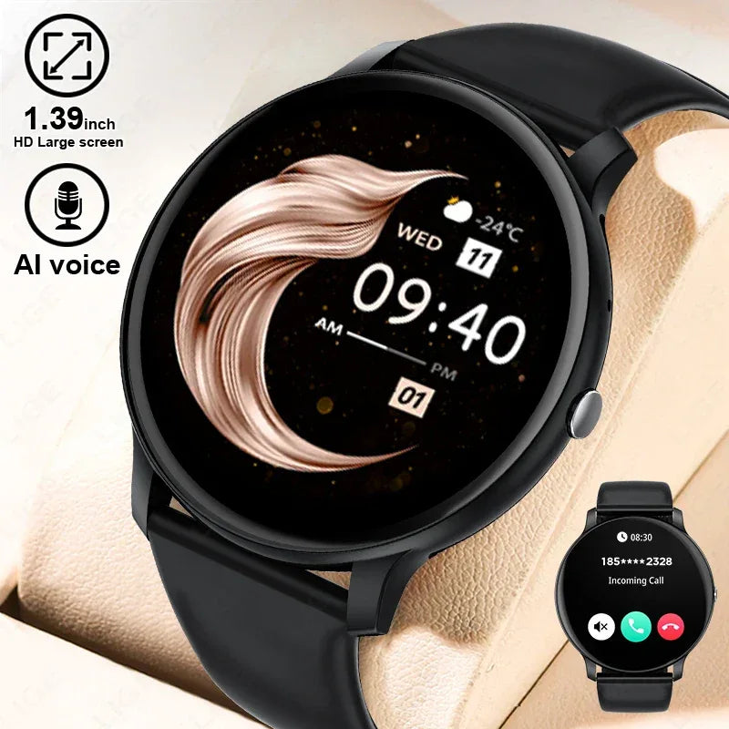 LIGE BW0905 Dial Answer Phone Call Al Voice Assistant Fitness Intellect Watch Multisport tracker Watch Smart Android Ios - Tidesmit