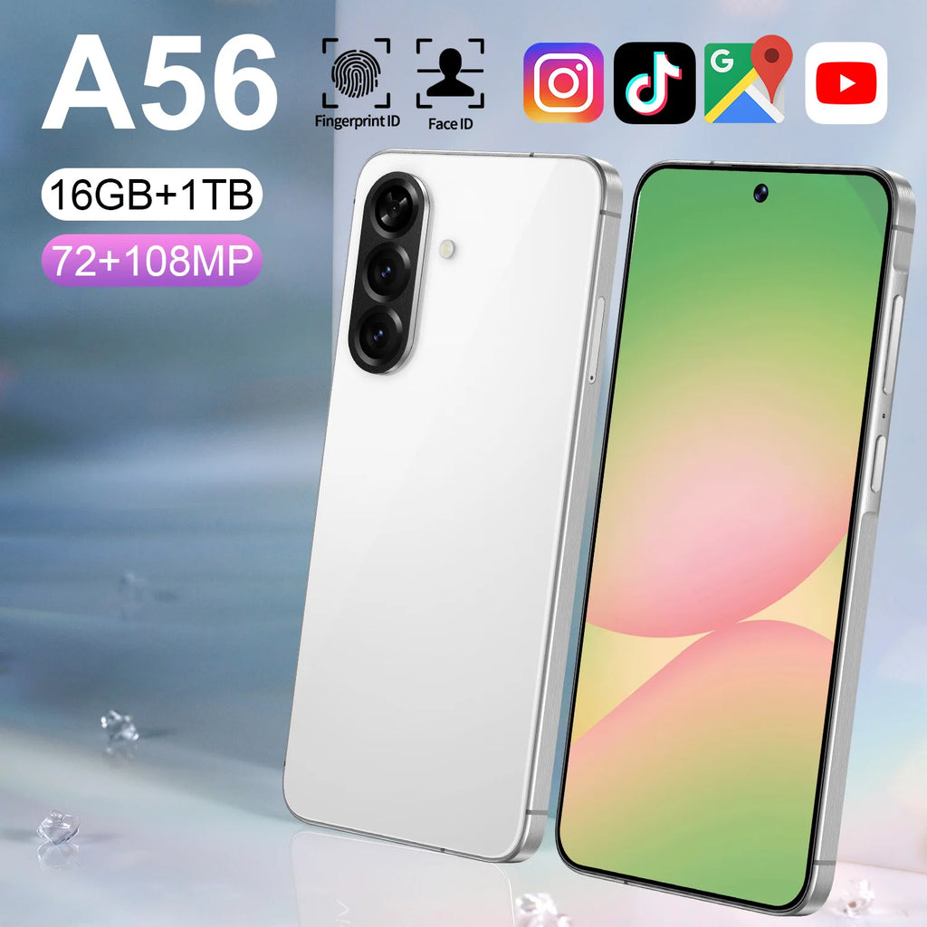 Tidesmit 5G Android Smartphone: 16GB RAM, 1TB Storage, Dual SIM Tidesmit
