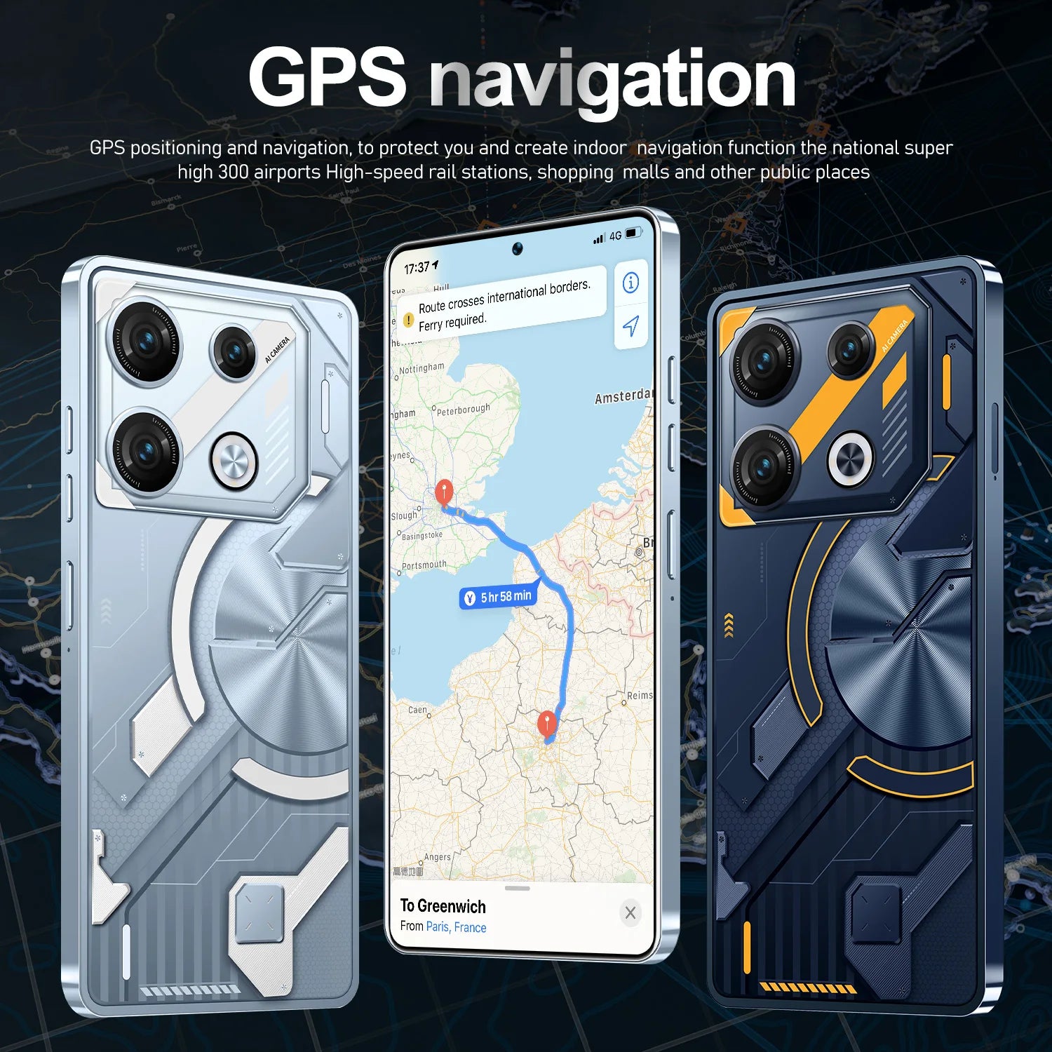 GT10 Pro Android Smart 5G Phone with 16GB RAM & 1TB Storage HighDef Screen Tidesmit