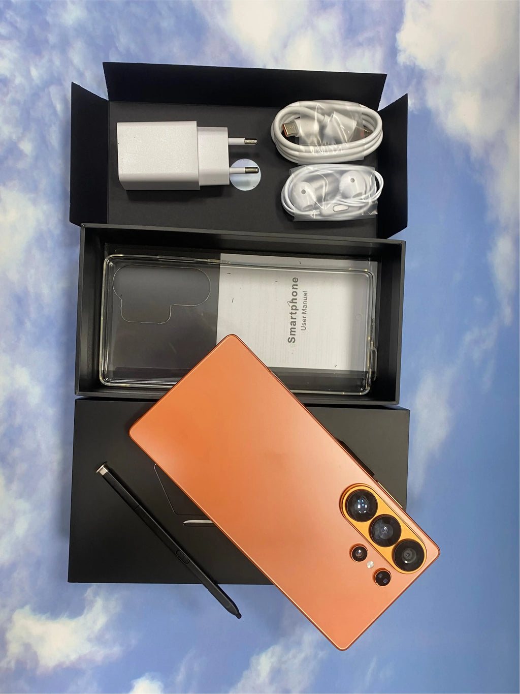 S26 Ultra 5G Smartphone 7.3 Inch Full Screen with 16GB RAM 1TB Storage and Built-in Pen