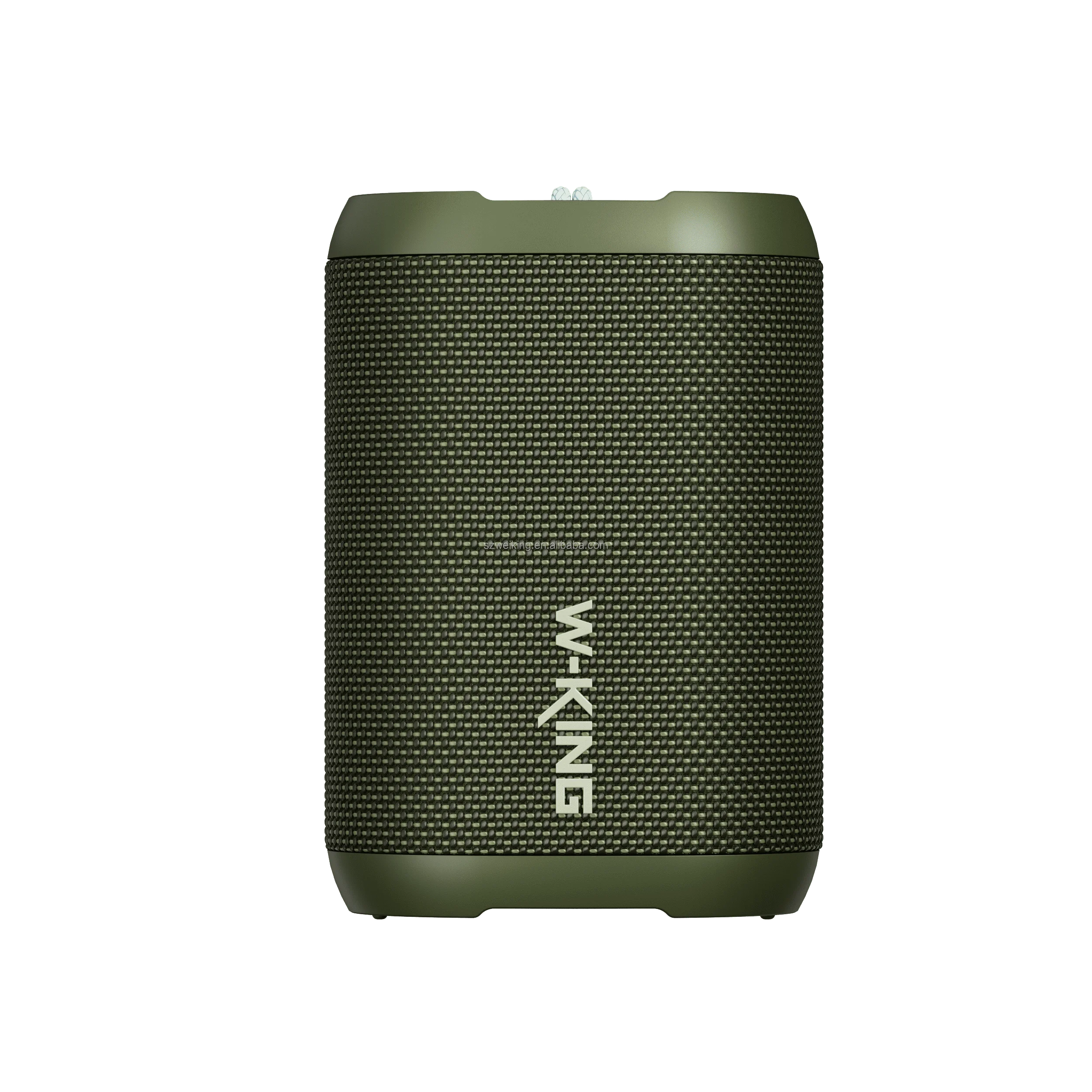 IPX6 Waterproof Outdoor Portable Bluetooth Speaker W-King D110 Audio Speaker with RGB TF AUX Wireless Camping Traveling Speaker Green My Store