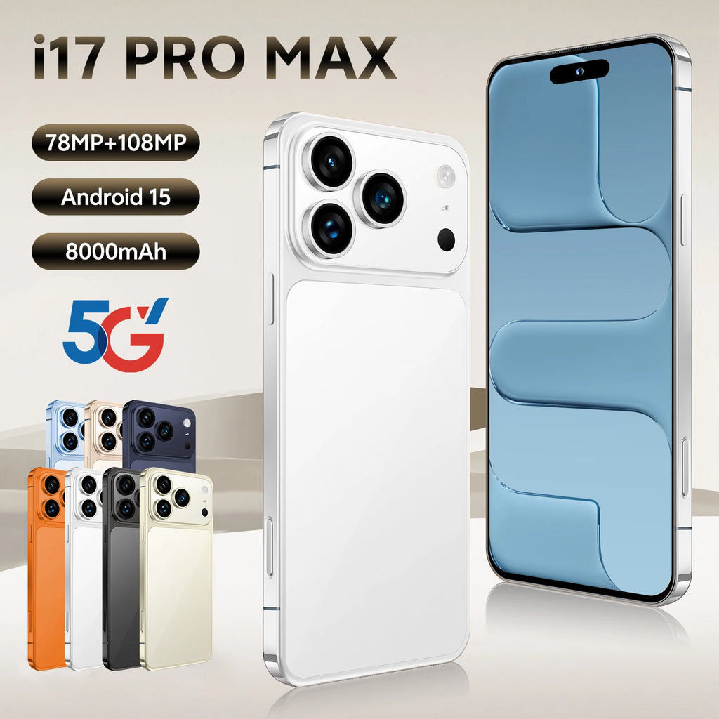 Tidesmit 5G Smartphone, 7.3 Inch AMOLED, 16GB RAM, 1TB Storage, Dual SIM Tidesmit
