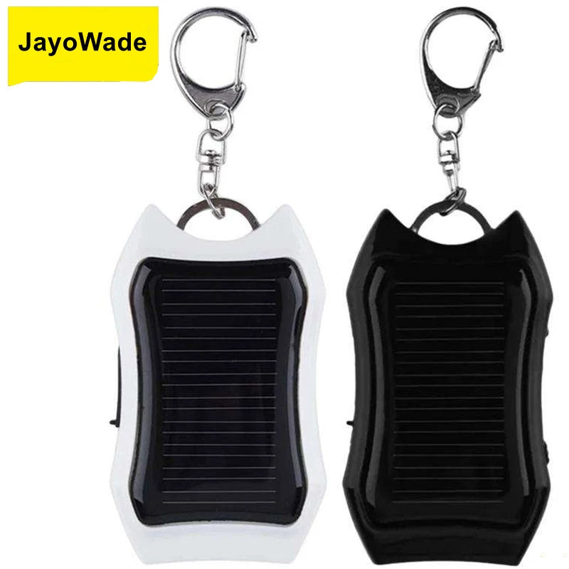 Solar Charger Mobile 1200mAH Keychain Power Supply Charger Battery Power Bank Cellphone New With Keychain Tidesmit