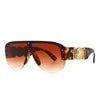 Superhot Eyewear 49300 Oversized One-Piece Sunglasses UV400 Luxury Frame for Unisex 2025 Styling