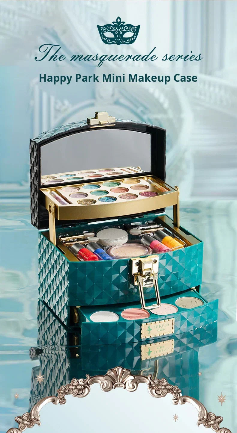 Dulisa Children's Cosmetics Set with Cream Makeup for Girls & Baby Girls Princess Pretend Play Simulated Dressing Table Gift ALIBABA Tidesmit