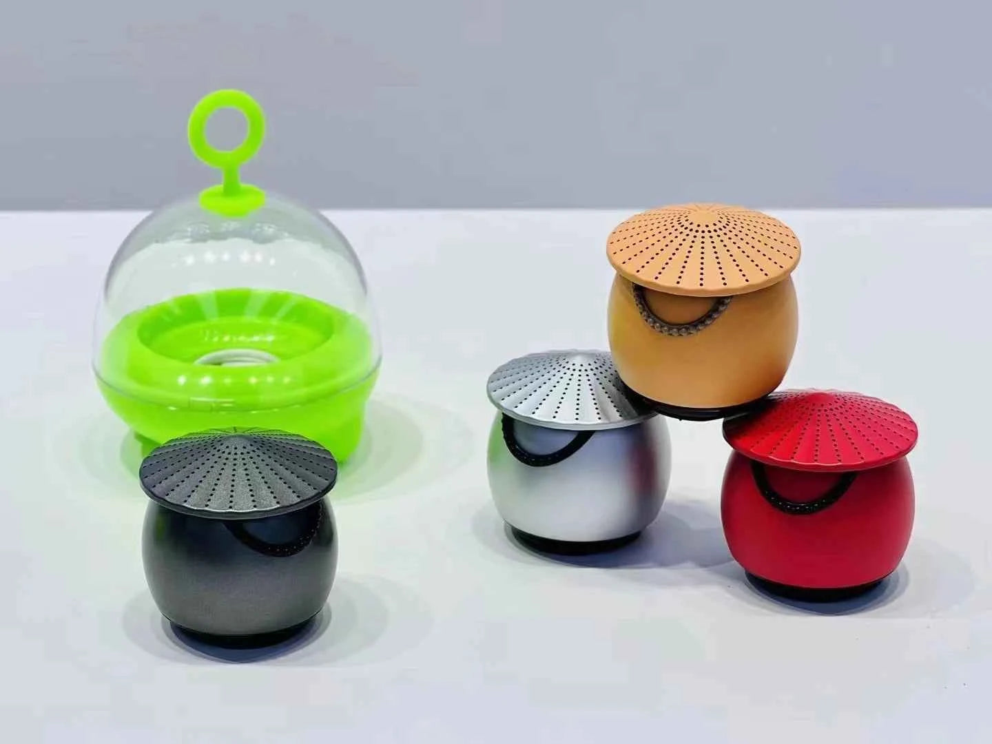 EWA A123 BT Speaker Mini Little Monk in Bamboo Hat Gift Wireless Portable Outdoor Stereo HD Sound Bass Cute Music Player My Store