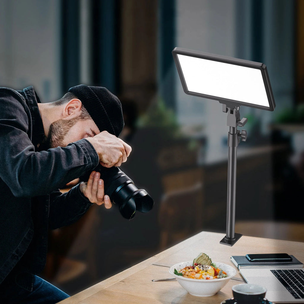 LED Video Light Panel | Adjustable Studio Fill Lamp for Creators Tidesmit