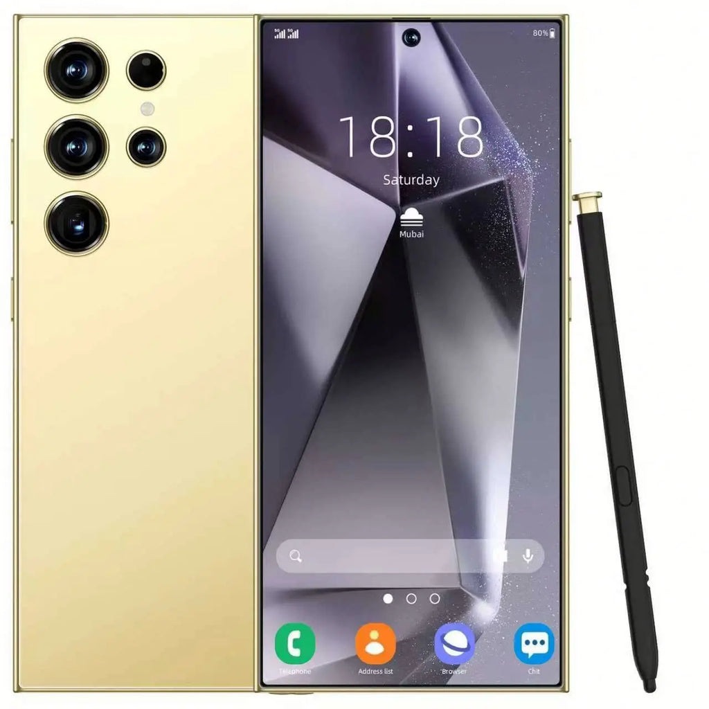 S25 Ultra 5G Smartphone 1TB 16GB RAM 7.3 Inch Unlocked Mobile Tidesmit