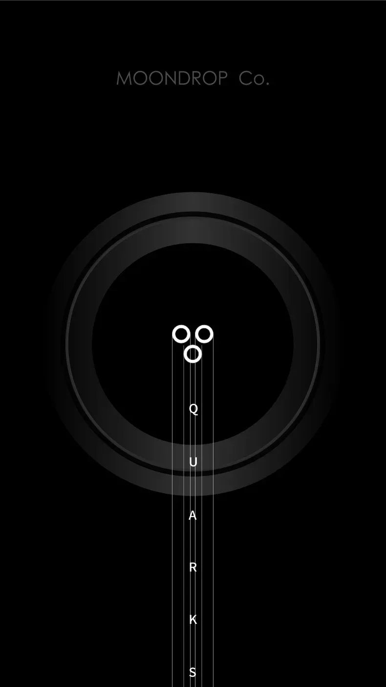 Moondrop Quarks Wired IEMs | Micro Dynamic Driver Earphones | Tidesmit Tidesmit