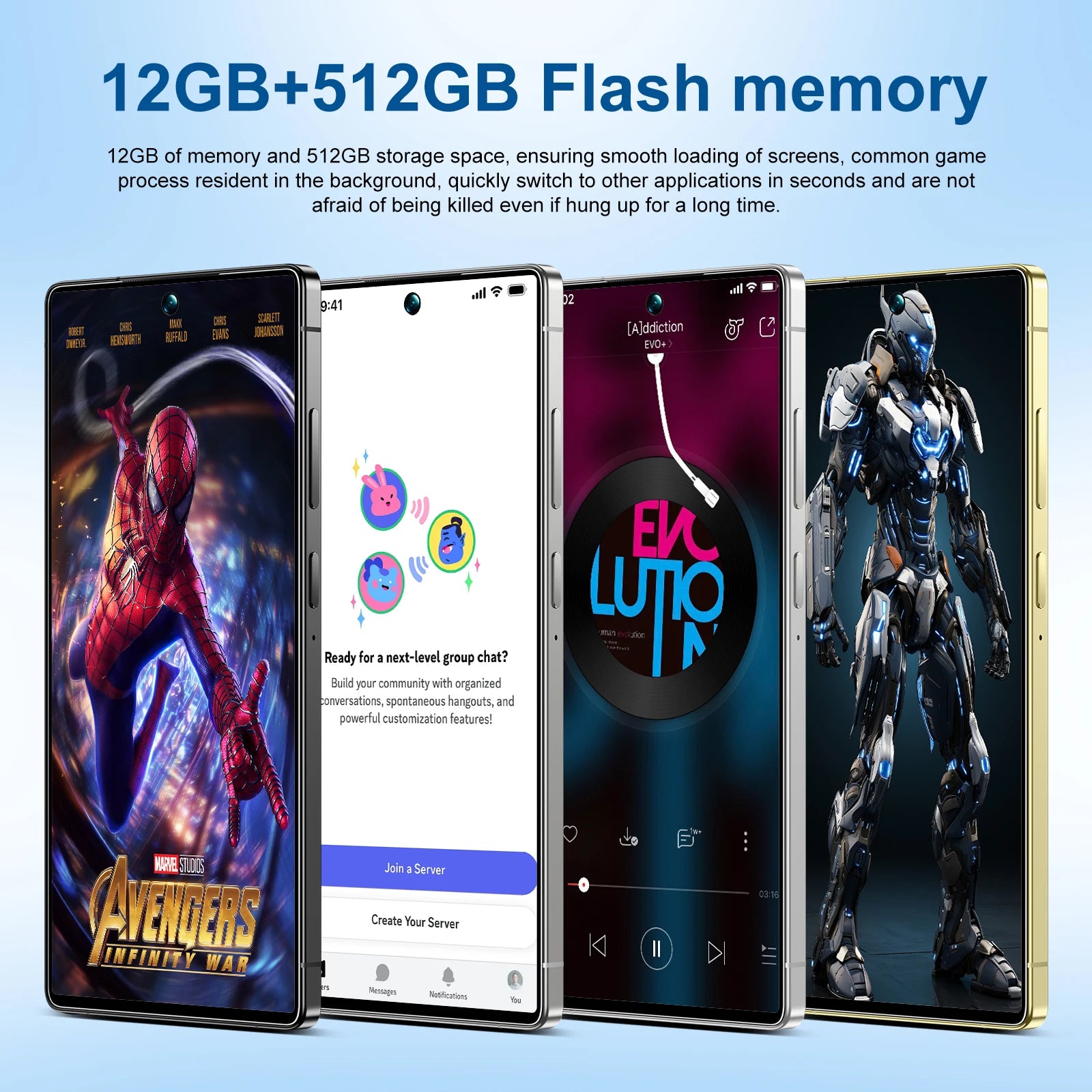 ULTRA 5G S25 EU Global Version Smartphone with 7.3 Inch HD Screen 12GB+512GB RAM 108MP Rear Camera Dual SIM for Gaming Used