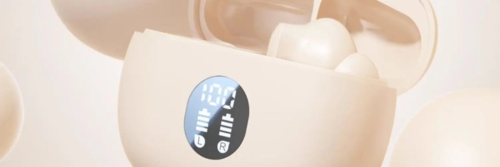 For Bluetooth In-Ear Headset LED Battery Wireless Noise Reduction Long Endurance High Sound Quality for Sports Running Tidesmit