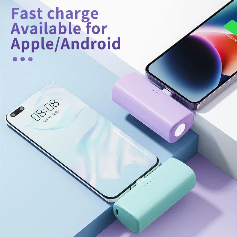 Portable Power Bank 5000mAh USB-C Charger - Fast PD Charging Tidesmit
