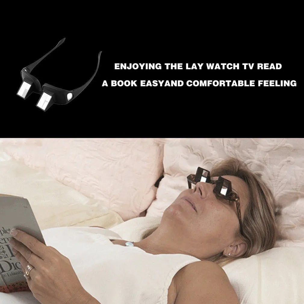 Horizontal Reading Glasses | Prism Bed Spectacles - Tidesmit Tidesmit