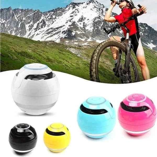 2024 Dropshipping Shopify Hot Factory Price Led A18 Ball LED Mini Bass Portable Wireless BT Speaker with FM Radio TF Mic USB My Store