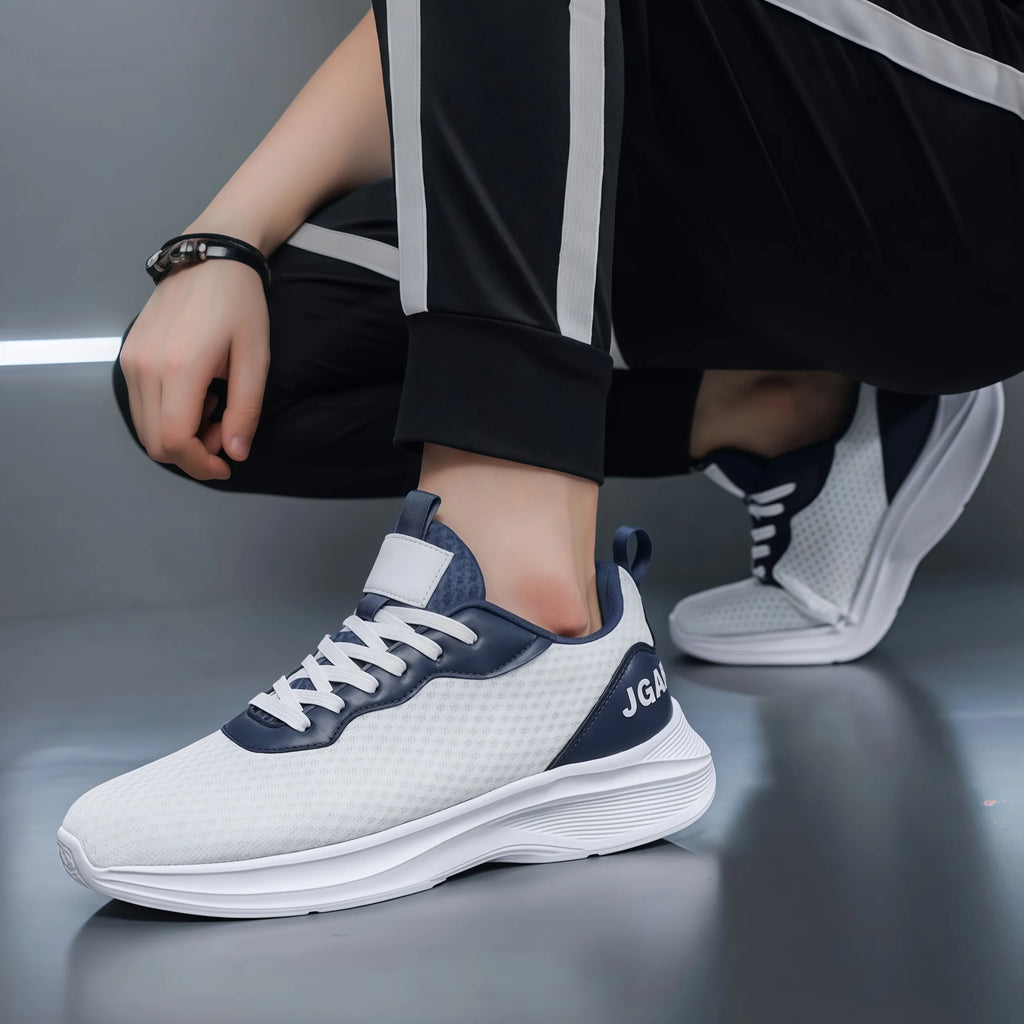 2026 Luxury Branded Men's High Quality Designer Famous Brands Sneaker Sports Casual Shoes Genuine Leather Mesh Lightweight