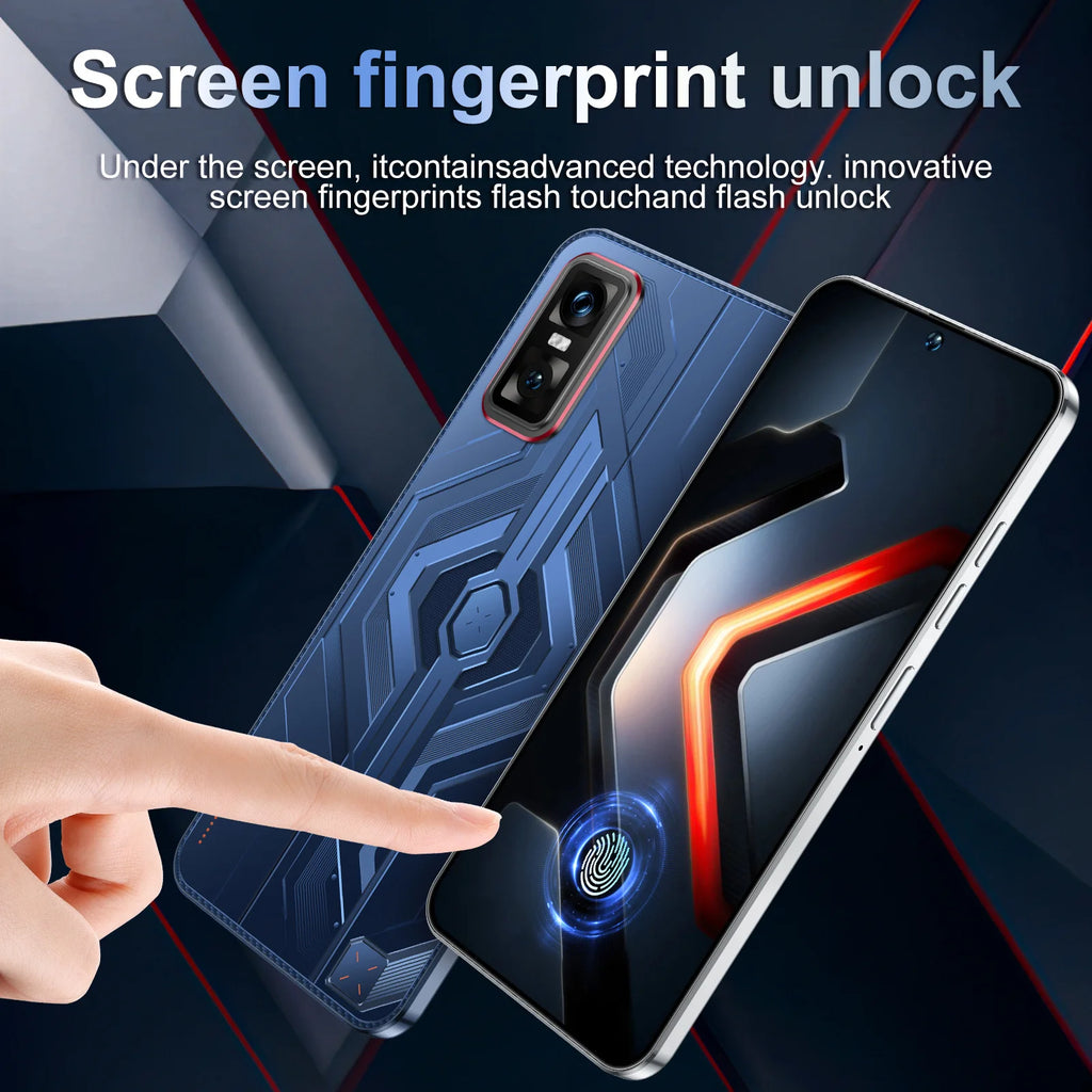 Android 14 5G Smartphone 7.3-inch 16GB RAM 1TB Storage Unlocked Mobile Tidesmit