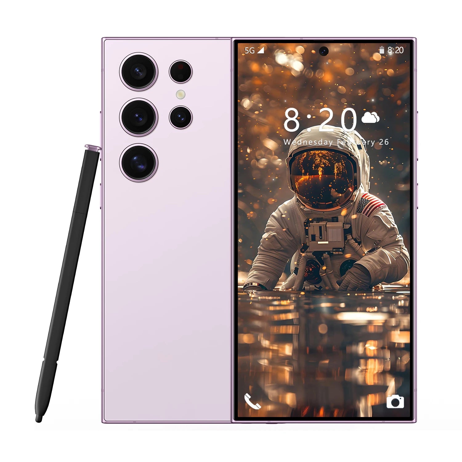 S24 Ultra 5G Smartphone 1TB 16GB RAM 7.3 Inch AMOLED Display Pink 16g Tidesmit