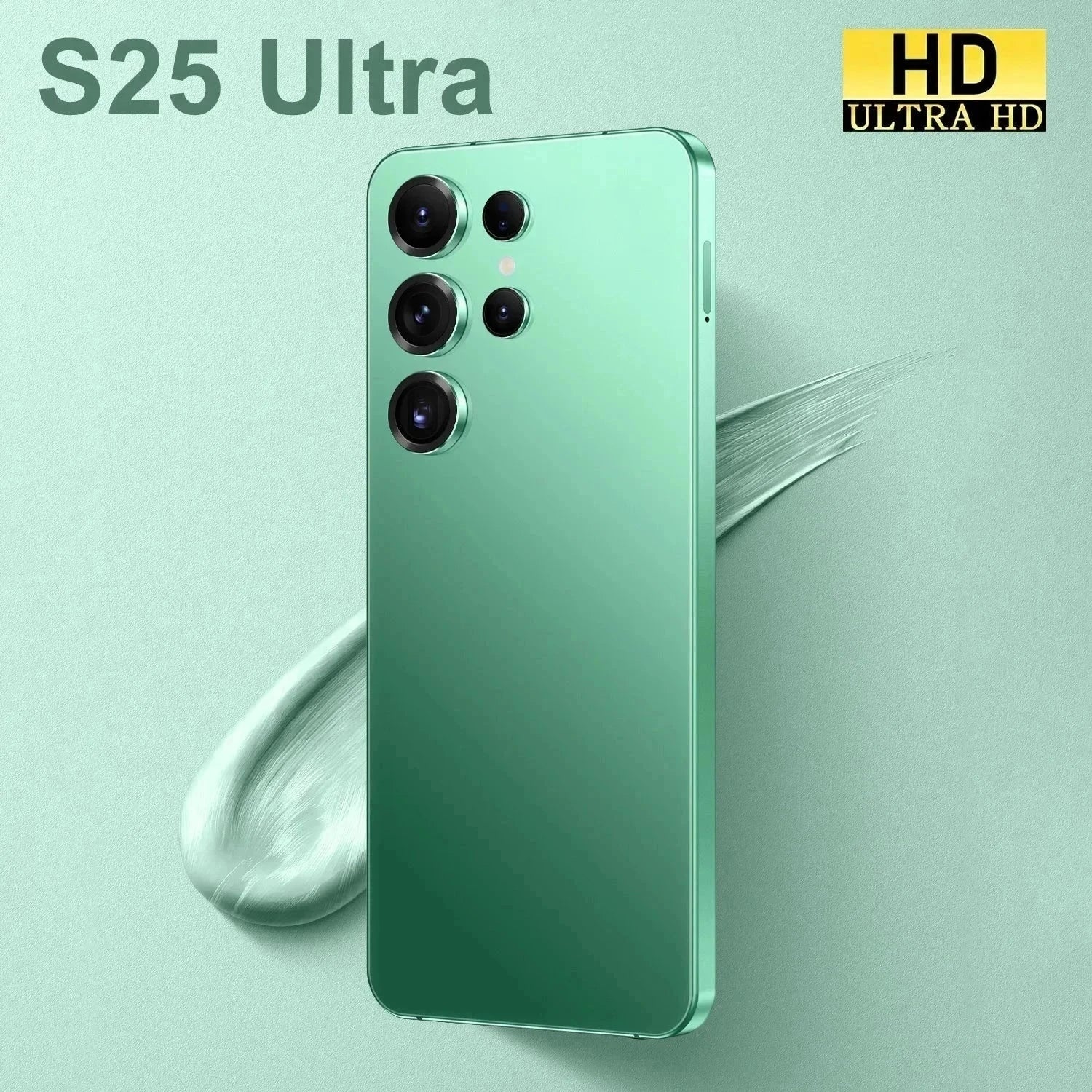 Smart Phone 2025 Cellphone S25 Ultra 7inch Unlocked Dual Card 5G Phones Android 14.0 Mobile Phones Tidesmit