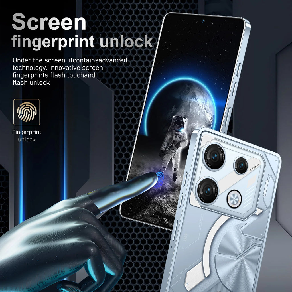 GT10 Pro Android Smart 5G Phone with 16GB RAM & 1TB Storage HighDef Screen Tidesmit