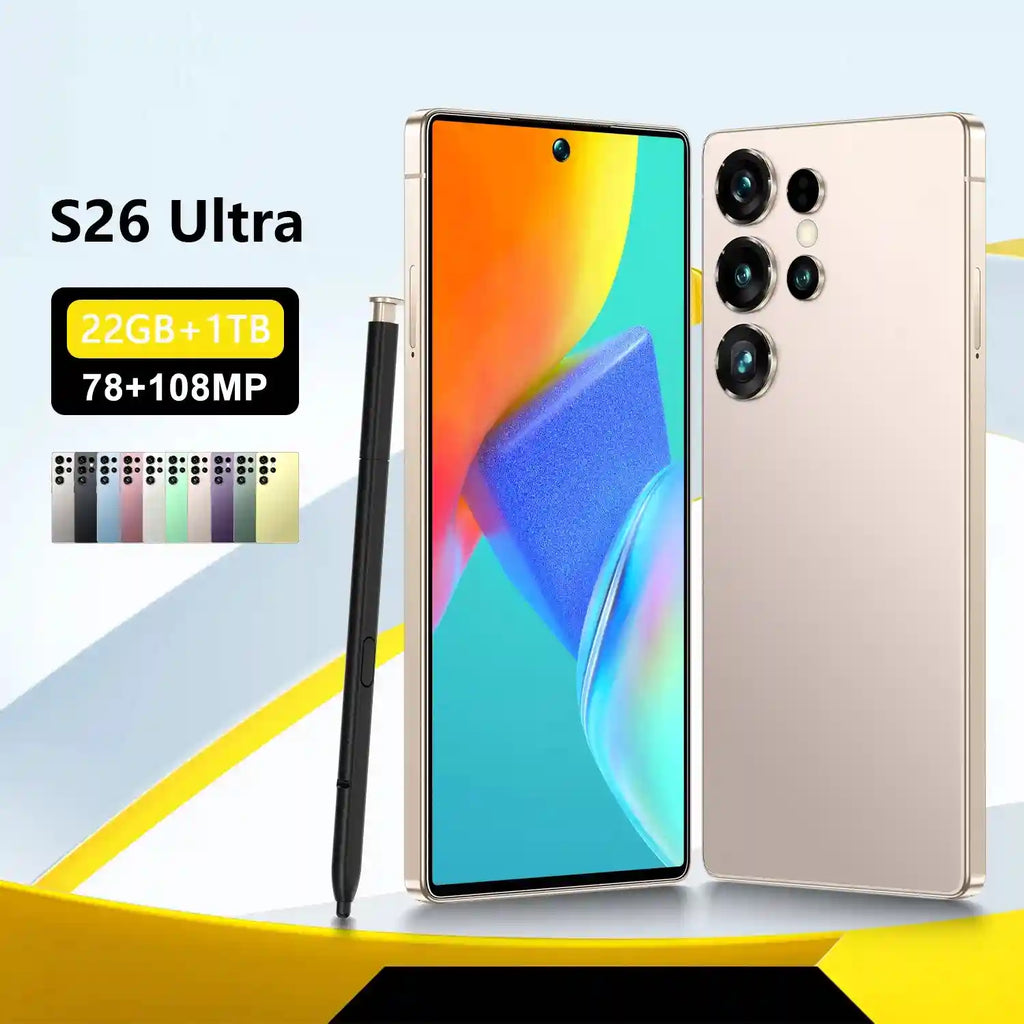 Tidesmit 5G Smartphone 7.3-Inch AMOLED 22GB RAM 1TB Unlocked Tidesmit