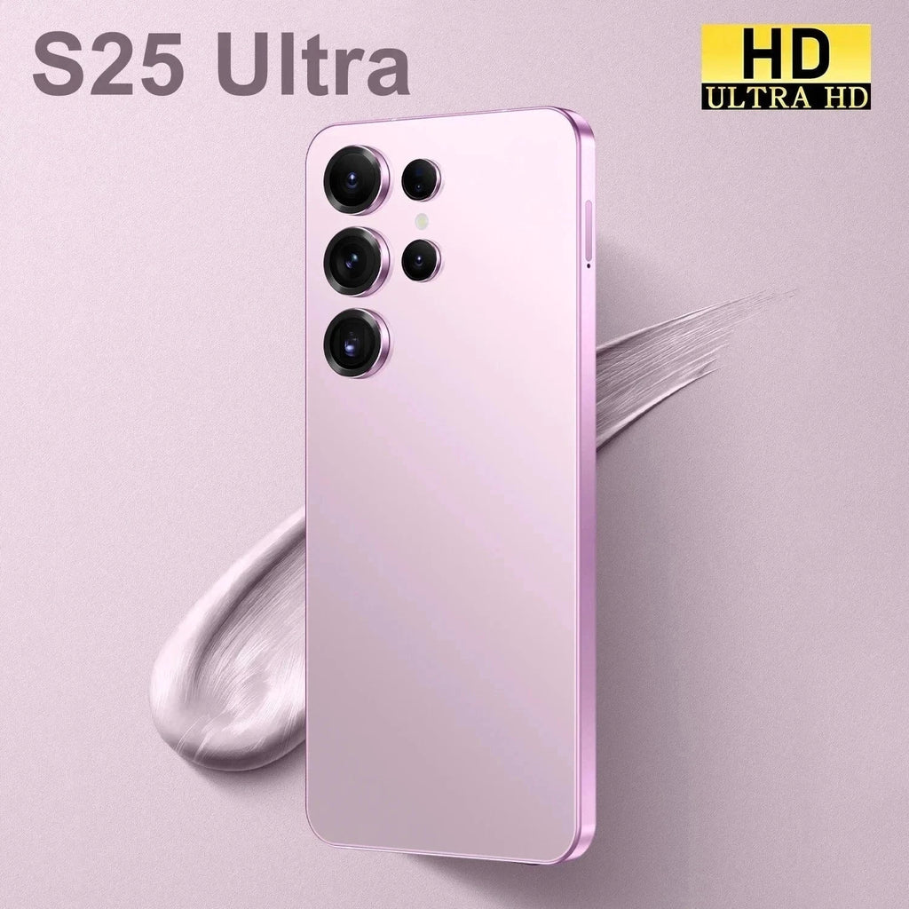 Smart Phone 2025 Cellphone S25 Ultra 7inch Unlocked Dual Card 5G Phones Android 14.0 Mobile Phones Tidesmit