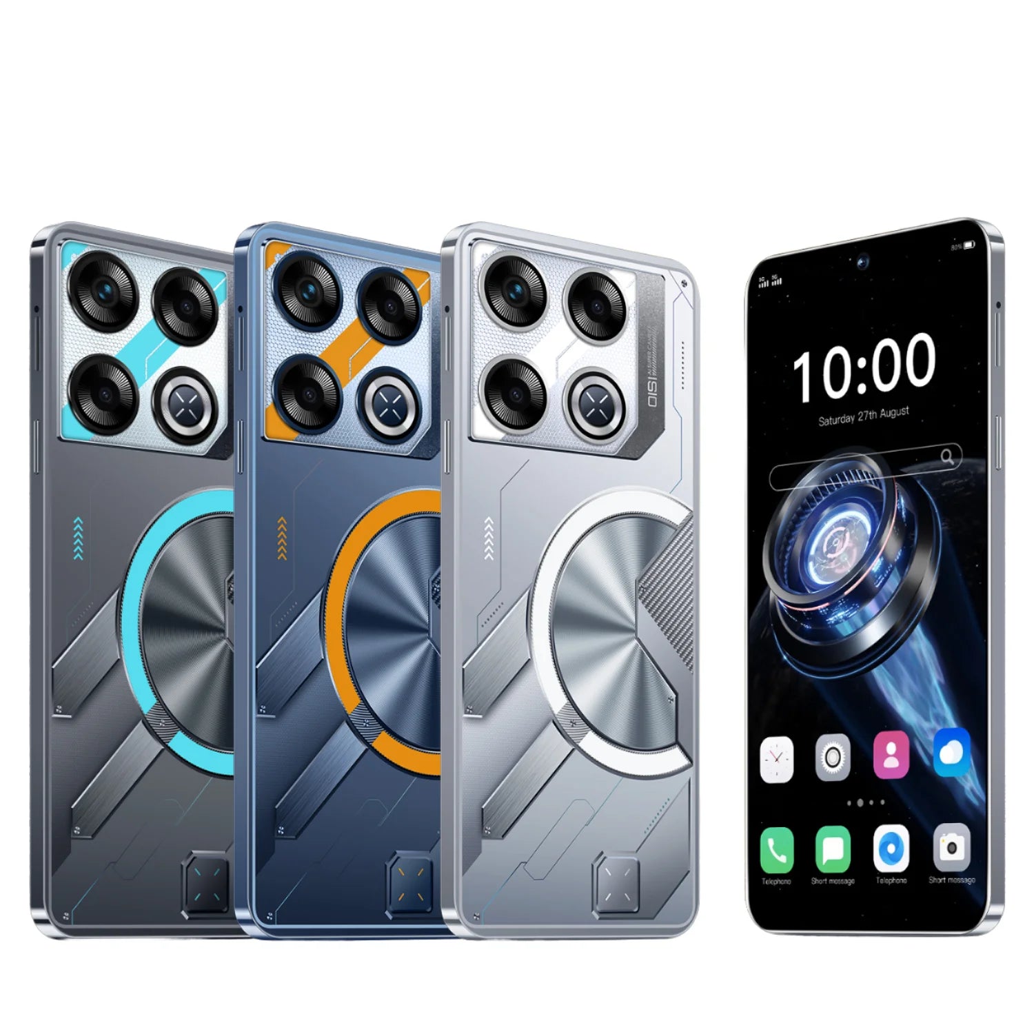 GT20 Pro 7.3 Inch HD Android 14 Smartphone with 16GB RAM 1TB Storage and 108MP camera
