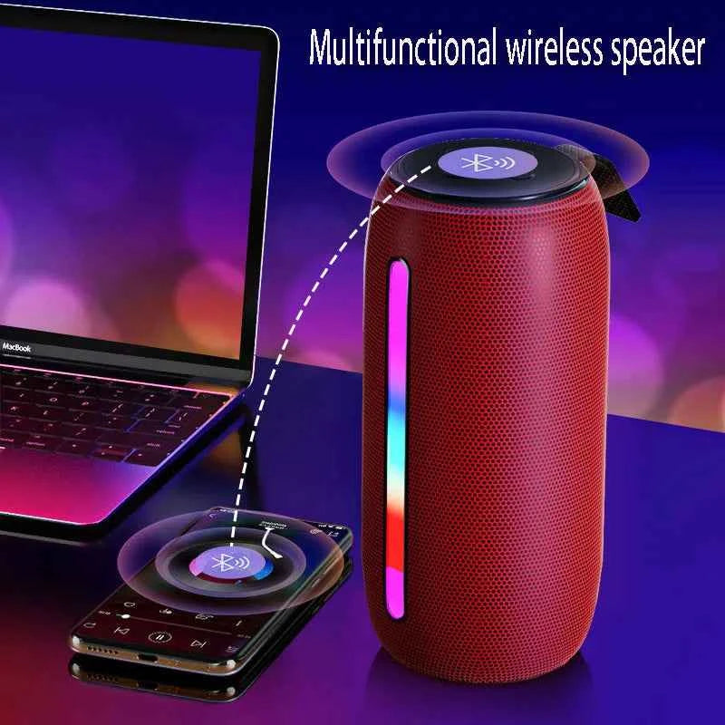 AMZ B4 JB Hot Selling RGB LED Flip8 Wireless Stereo TWS Speaker Waterproof Portable for Bluetooth Battery for Outdoor Parties My Store