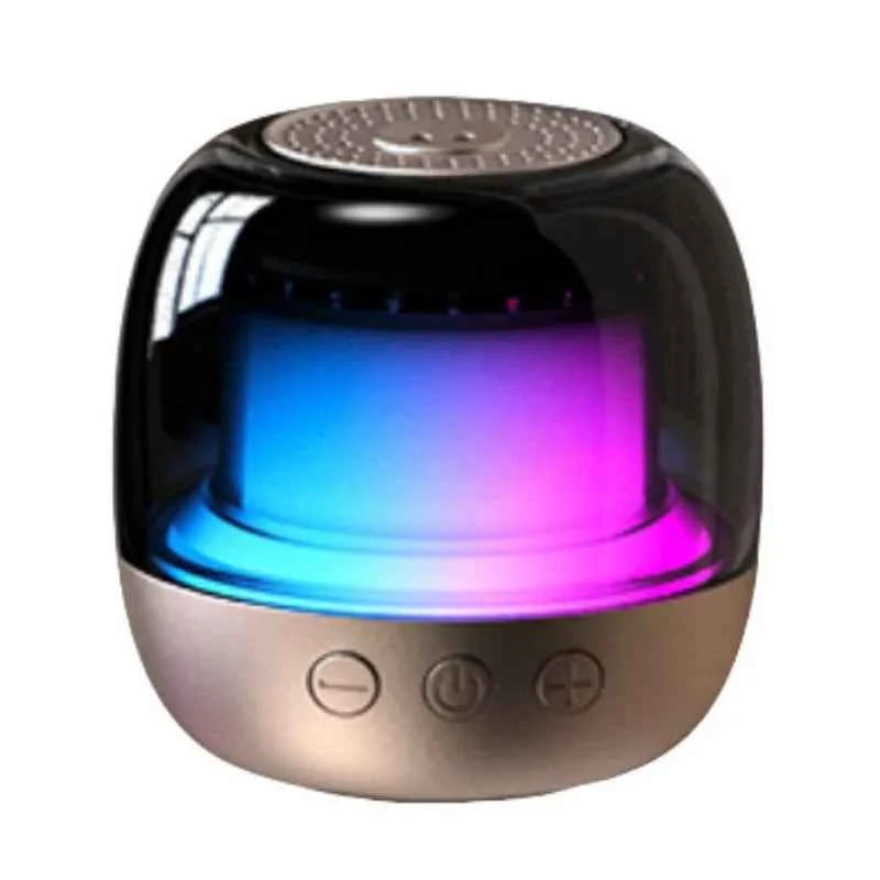 2025 Mini Bluetooth Speaker Portable Waterproof Outdoor Design with Fingertip Top Battery Powered AUX Communication My Store