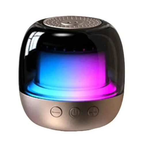 2025 Mini Bluetooth Speaker Portable Waterproof Outdoor Design with Fingertip Top Battery Powered AUX Communication - Tidesmit